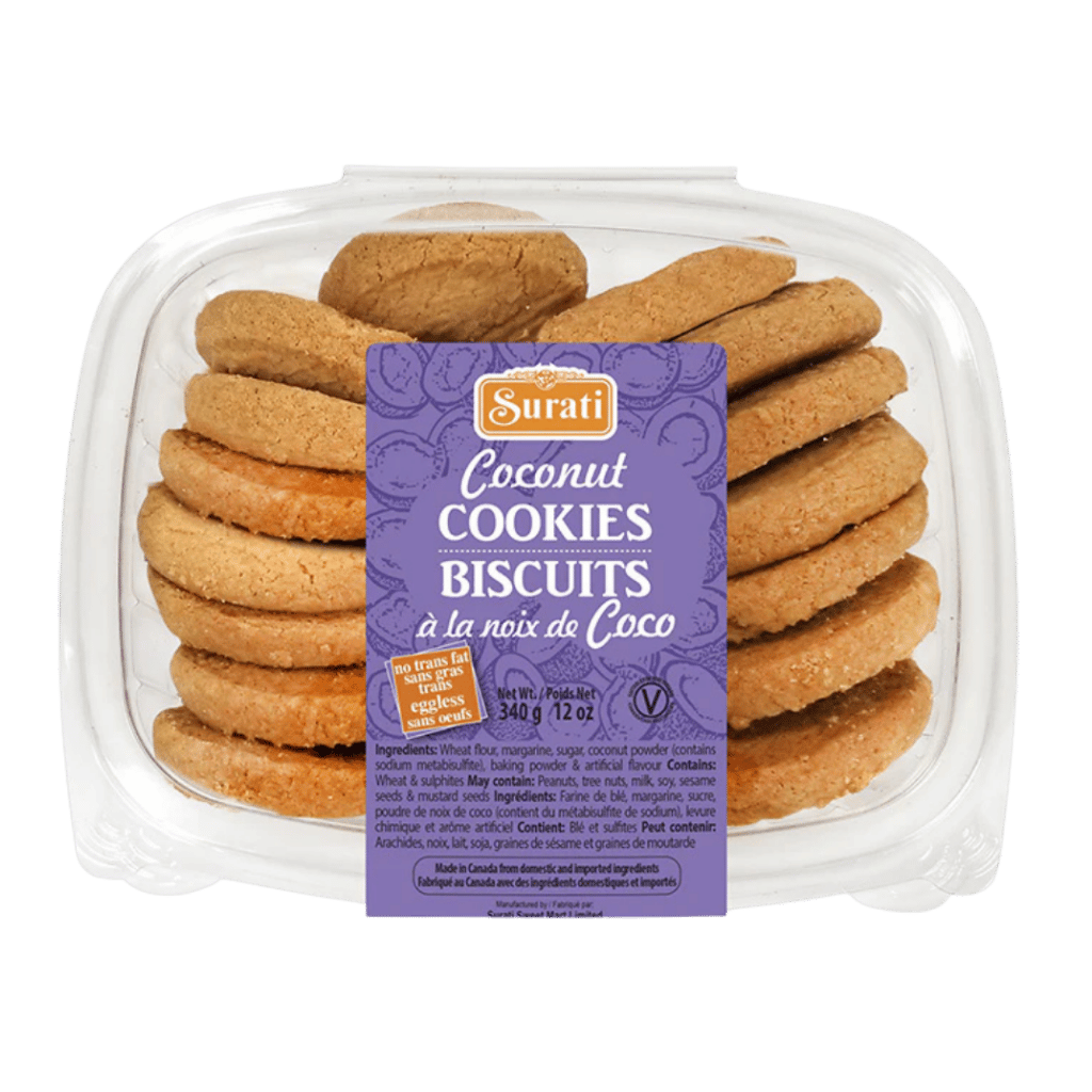 Surati Coconut Cookies 12 oz buy online USA - 1